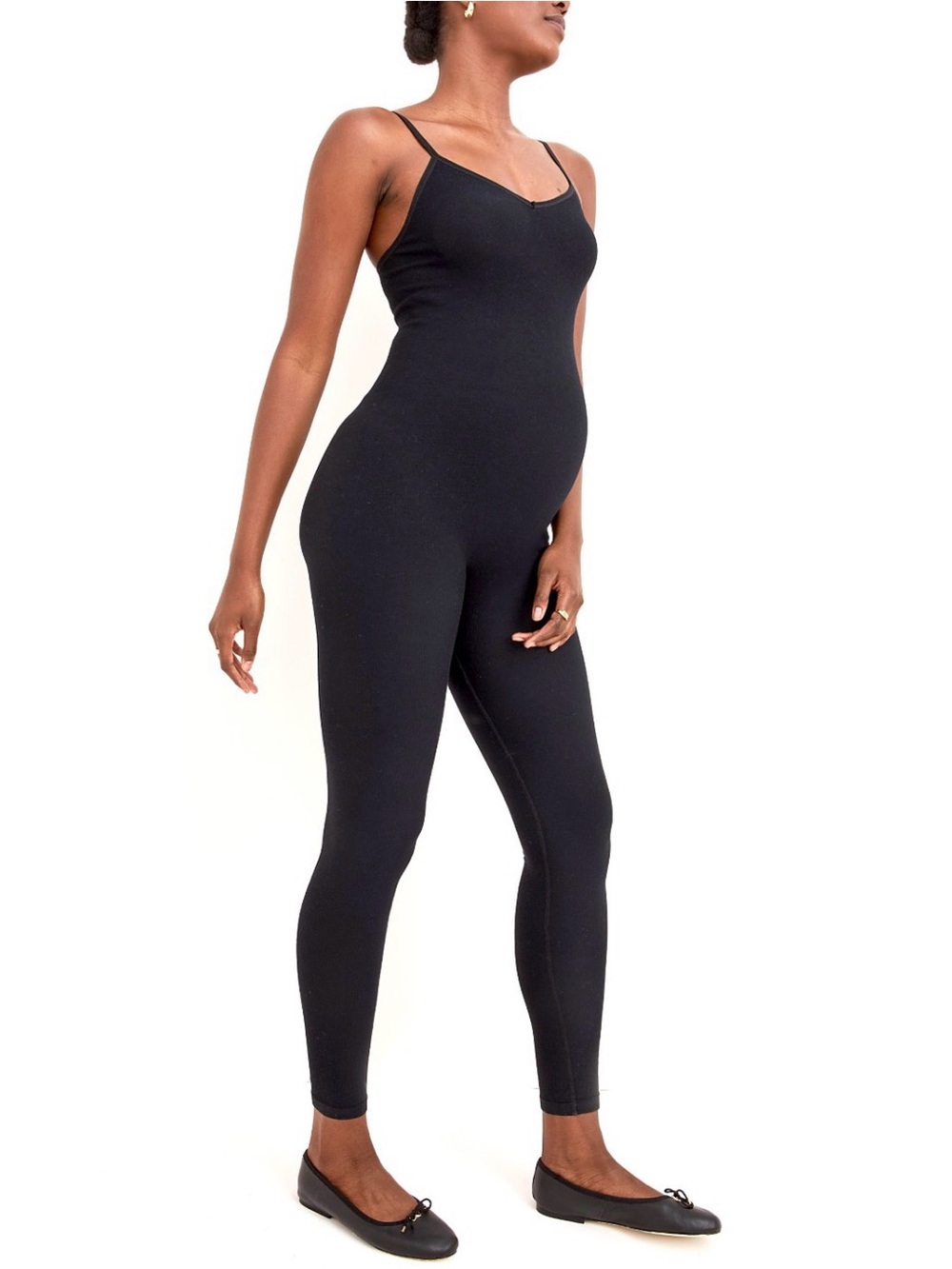 Hatch Black Skinny Jumpsuit